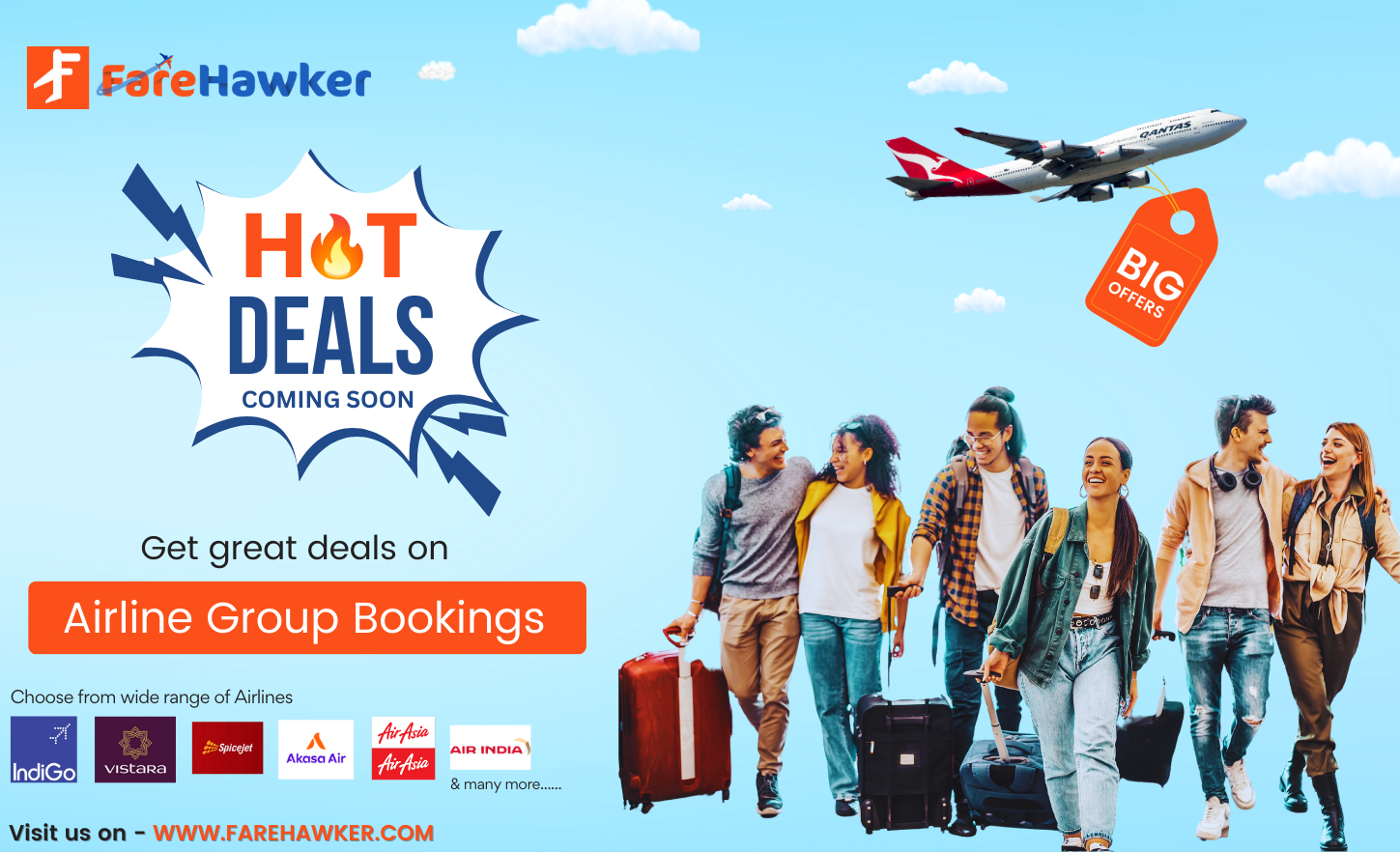 FareHawker Alert: Massive Savings Await for Your Next Group Bookings!